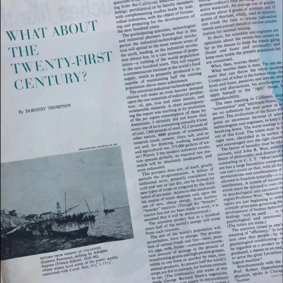 Ladies Home Journal Vintage August 1956 - Picture 5 of 8